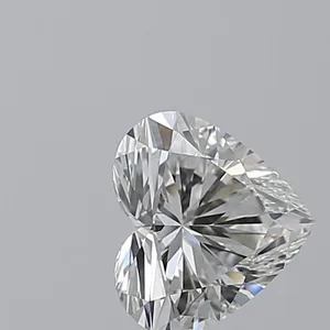 1.01ct HEART G VVS2 Natural diamond