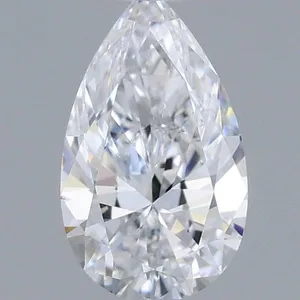 0.34ct PEAR D VS2 Natural diamond