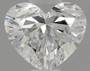 0.5ct HEART F VS2 Natural diamond