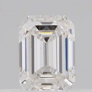 0.32ct EMERALD E VVS2 Lab diamond