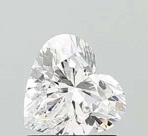 1.09ct HEART D VVS2 Lab diamond