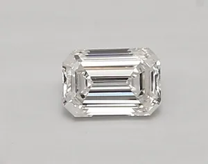 0.46ct EMERALD E VVS1 Lab diamond