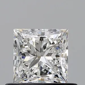 0.6ct PRINCESS H VVS2 Natural diamond