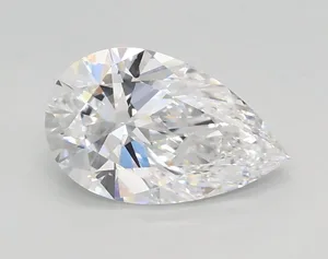 0.84ct PEAR D VVS1 Lab diamond
