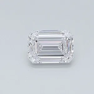 0.3ct EMERALD F VS1 Natural diamond