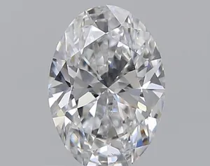 0.55ct OVAL D SI1 Natural diamond