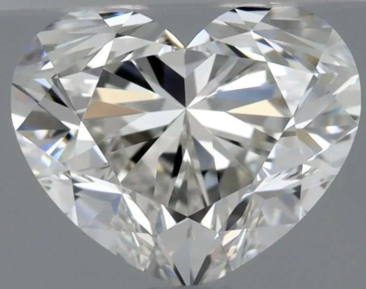 0.90ct HEART H IF Natural diamond