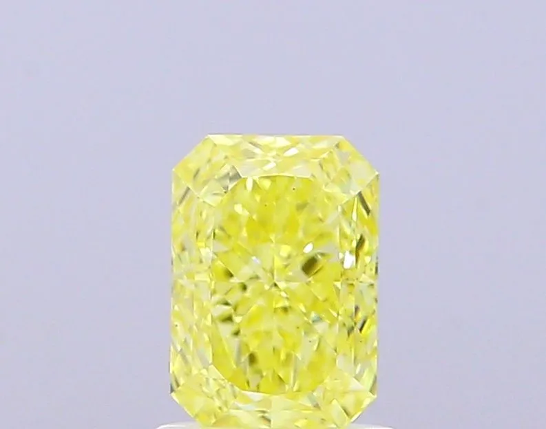 1.03ct RADIANT Fancy Intense Yellow VS1 Coloured Lab diamond