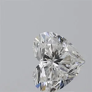 1.01ct HEART F SI1 Natural diamond