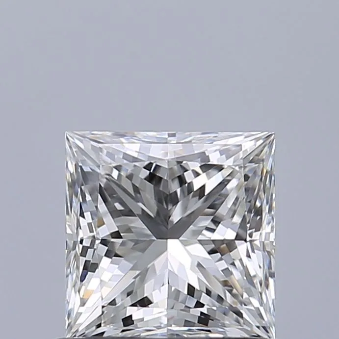 0.74ct PRINCESS F IF Natural diamond