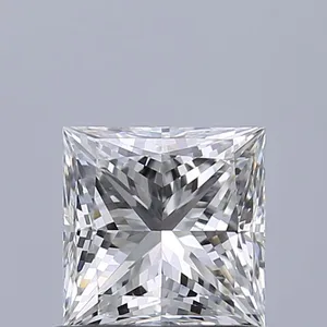 0.74ct PRINCESS F IF Natural diamond