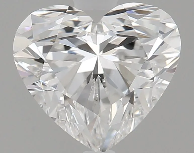 0.71ct HEART F VVS1 Natural diamond