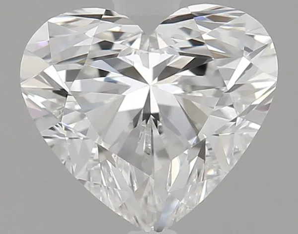 0.71ct HEART F VVS1 Natural diamond