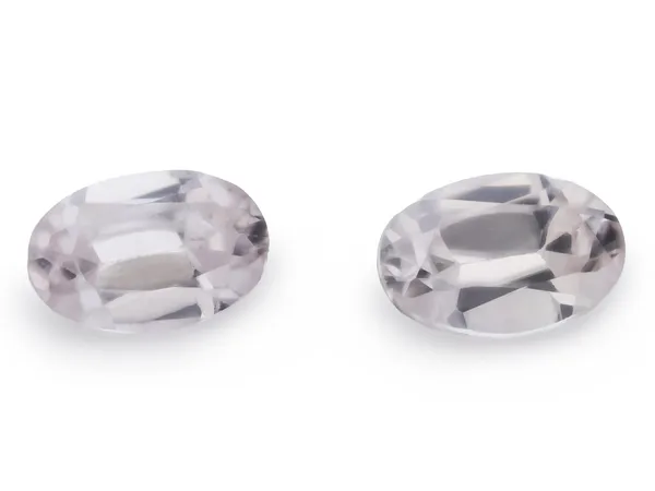 1.34ct White Zircon, Oval cut gemstone