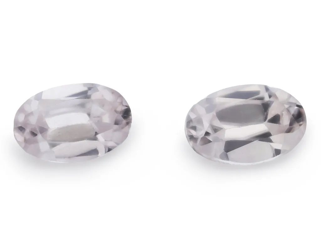 1.34ct White Zircon, Oval gemstone