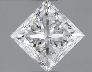 0.35ct PRINCESS H VVS2 Natural diamond