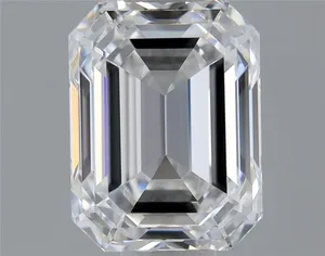 0.86ct EMERALD E VS1 Natural diamond