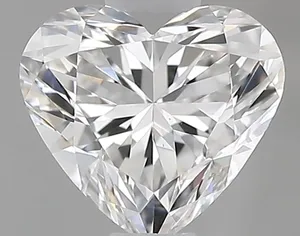 0.52ct HEART F VS2 Natural diamond