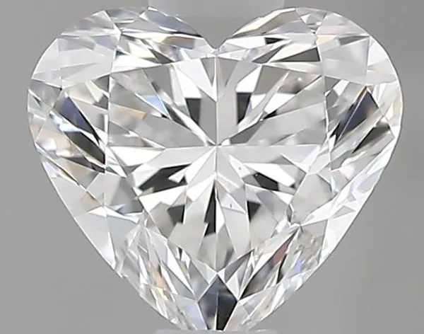 0.52ct HEART F VS2 Natural diamond