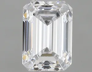 0.52ct EMERALD D VVS2 Natural diamond