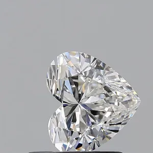 0.76ct HEART F VS1 Natural diamond
