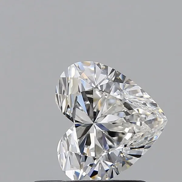 0.76ct HEART F VS1 Natural diamond