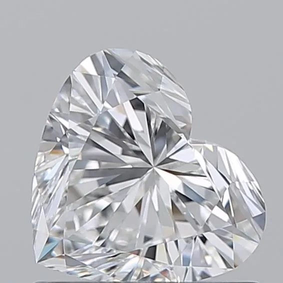 0.90ct HEART D VVS1 Natural diamond