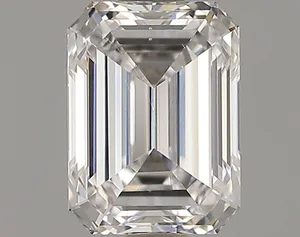 0.5ct EMERALD D VS2 Natural diamond