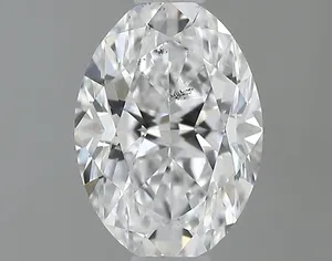 0.5ct OVAL D SI1 Natural diamond