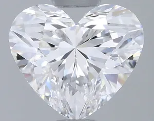 1.04ct HEART D VVS2 Lab diamond