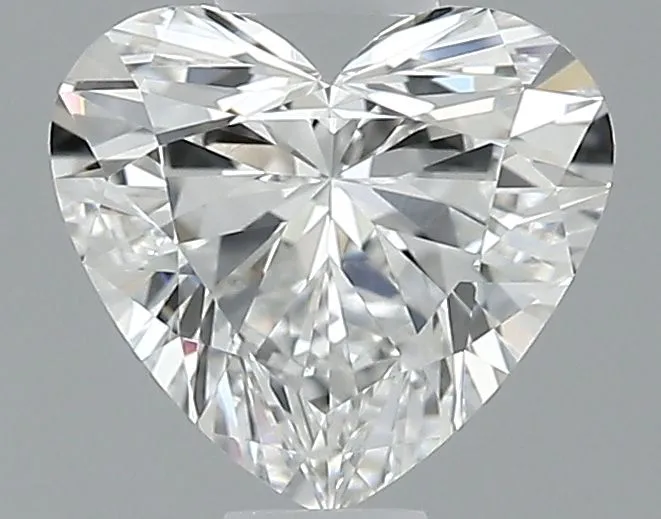 0.60ct HEART F VVS2 Natural diamond
