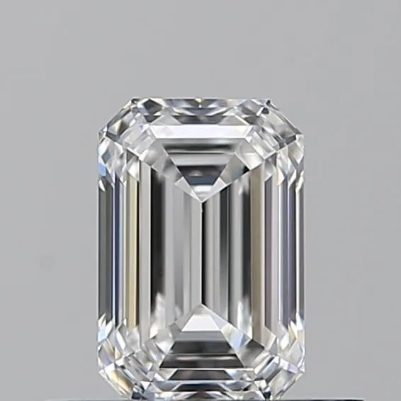 0.51ct EMERALD E VVS2 Natural diamond