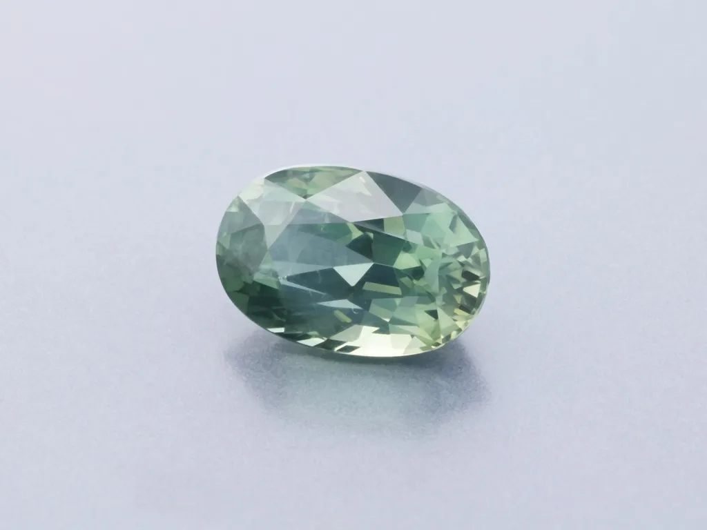 0.99ct Parti Sapphire, Oval gemstone