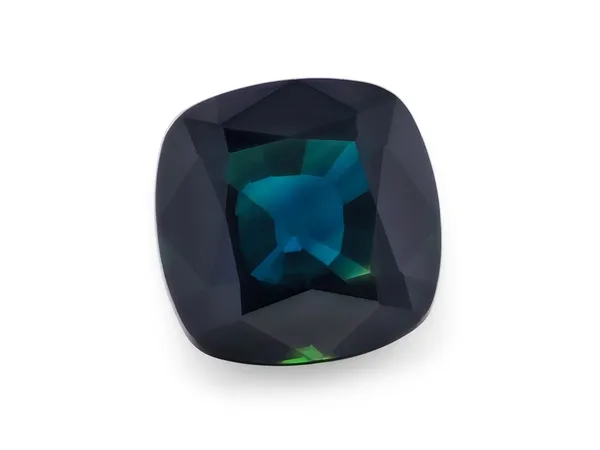 2.66ct Blue Sapphire, Cushion cut gemstone