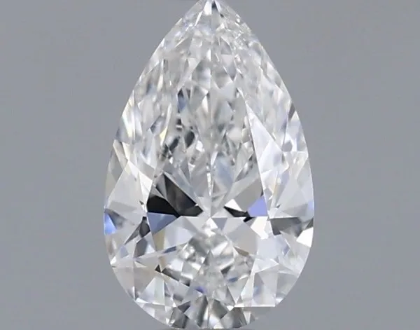 0.4ct PEAR E VVS1 Natural diamond