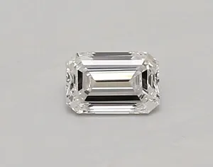 0.38ct EMERALD D VVS2 Lab diamond