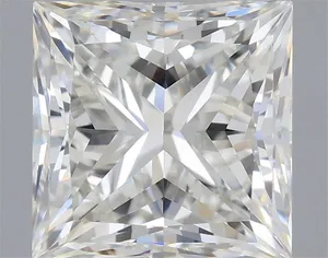 0.8ct PRINCESS H IF Natural diamond