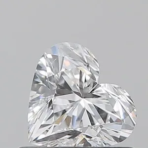 0.6ct HEART D SI1 Natural diamond