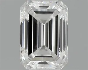 0.35ct EMERALD E VVS1 Natural diamond