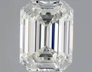 0.39ct EMERALD H VVS2 Natural diamond