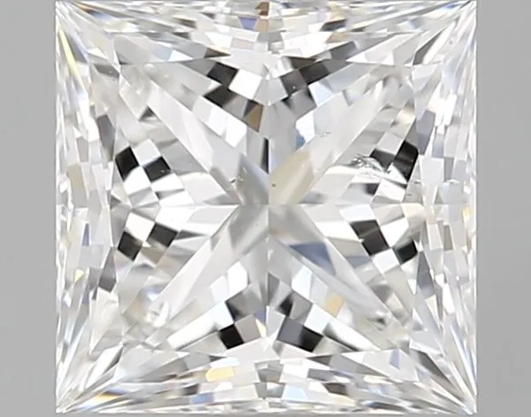 1ct PRINCESS F SI1 Natural diamond