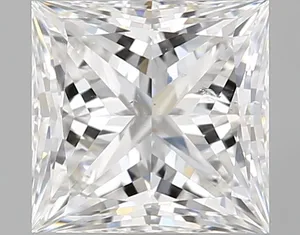 1ct PRINCESS F SI1 Natural diamond