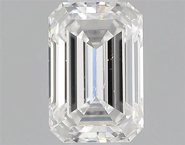 0.40ct EMERALD F SI1 Natural diamond