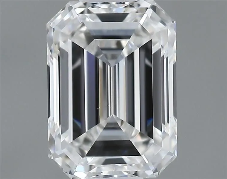 0.51ct EMERALD F VVS2 Natural diamond