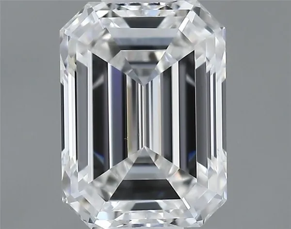 0.51ct EMERALD F VVS2 Natural diamond