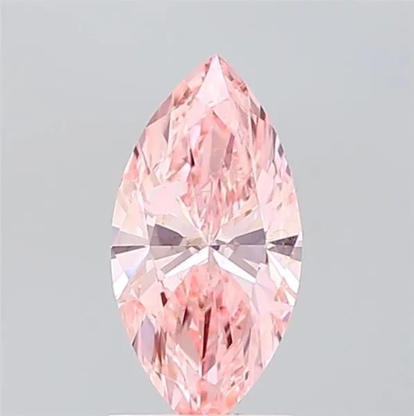 1.05ct MARQUISE Fancy Vivid Pink VS1 Coloured Lab diamond