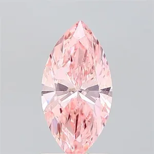 1.05ct MARQUISE Fancy Vivid Pink VS1 Coloured Lab diamond