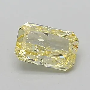 1.12ct RADIANT Fancy Intense Yellow VVS2 Coloured Lab diamond