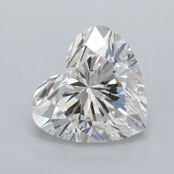 1.01ct HEART F VVS1 Lab diamond