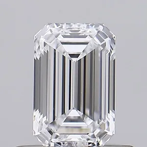 0.58ct EMERALD D IF Lab diamond